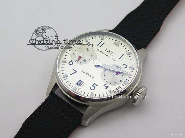 MIROTIME 0225 Big Pilot Real PR IW500432 DFB Limited Edition ZF 1:1 Best Edition On Black Nylon Strap A Fashionable 7276